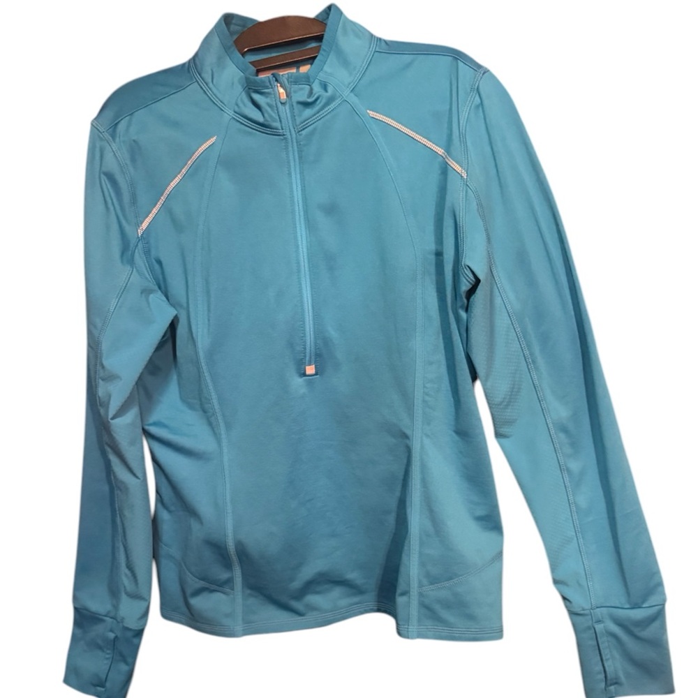 Athleta Women's Blue Long Sleeve Athletic Top